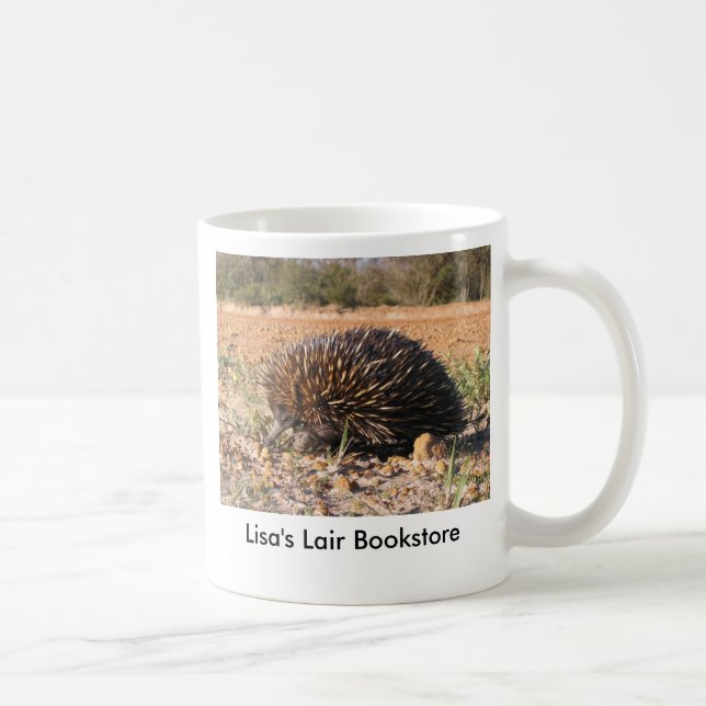 Kurz-schnabelförmiger Echidna - Tachyglossus Kaffeetasse (Rechts)