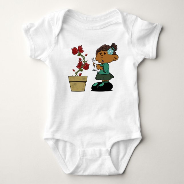 Kurz Sleevez Baby Strampler (Vorderseite)