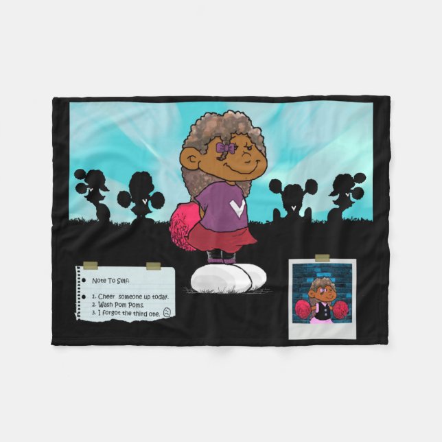 Kurz Sleevez Fleece Blanket (Vorderseite (Horizontal))