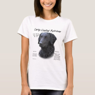 Kurz überzogenes Retriever History Design T-Shirt