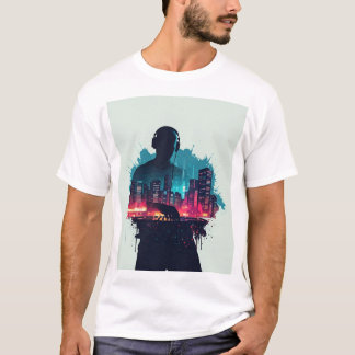 Kurz und süß: Pulse City Beats Nachtleben T-Shirt