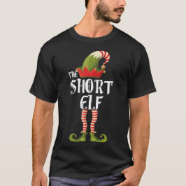 kurze Elchfamilie passend Weihnachten T-Shirt