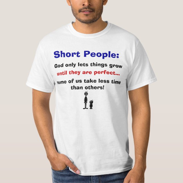Kurze gelassene Sachen des Leute-Gottes nur T-Shirt (Vorderseite)