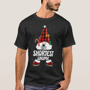 Kurze Gnome Buffalo Kariert Matching Family Chris T-Shirt