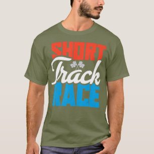 Kurze Track Racing Motocross Kurzstrecke T-Shirt