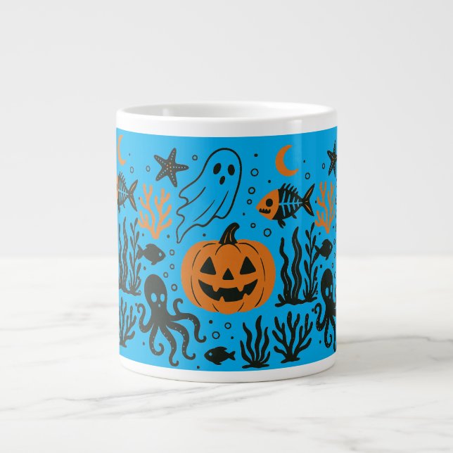 Kürzen im Ozean Jumbo-Tasse (Vorderseite)