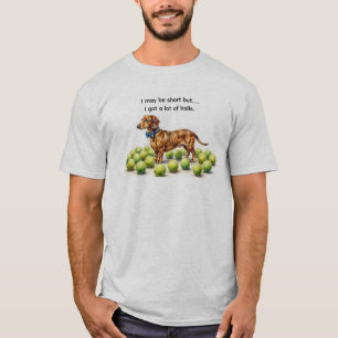 Kurzer Dachshund Humor T-Shirt