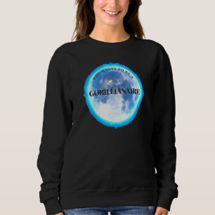 Kurzer Druck auf den Aktienmarkt Gorillianaire Mon Sweatshirt
