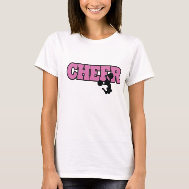 kurzer Hülsen-T - Shirt der Cheerleader (Vorderseite)