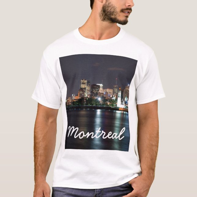 Kurzer Sleeved T - Shirt Montreals (Vorderseite)