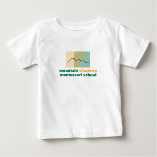 Kurzes die Hülsen-Shirt MSMS Kleinkinder (großes Baby T-shirt