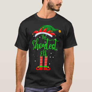 Kurzes Elf Matching Family Group Weihnachts-Party T-Shirt
