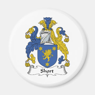Kurzes Familienwappen Magnet
