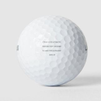 kurzes Mathematikangebot Golfball