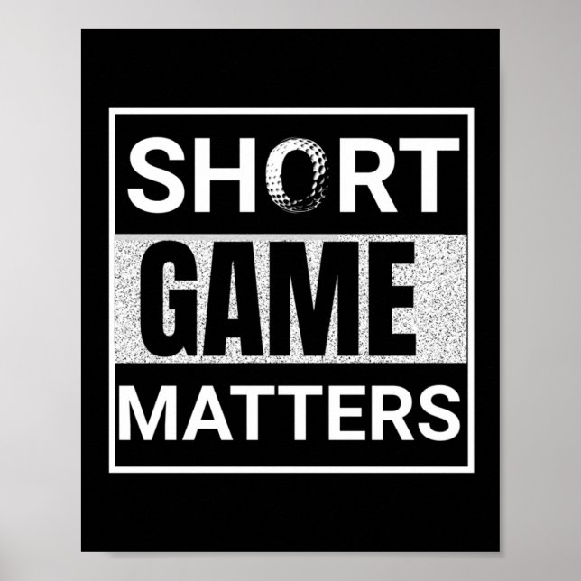 Kurzes Spiel S Poster (Vorne)