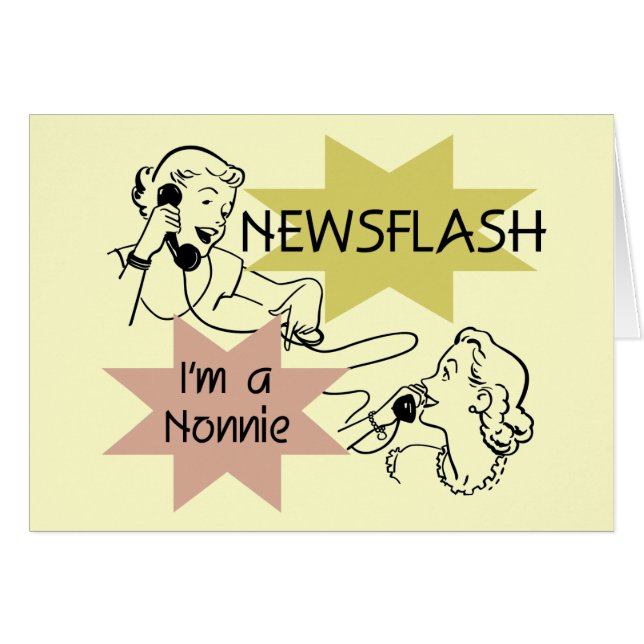Kurznachricht bin ich ein Nonnie T-Shirts und Gesc (Vorderseite (Horizontal))