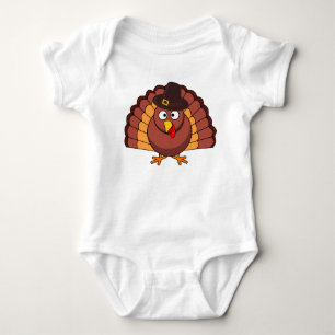 Kurzschläfchen Baby Bodyssuits - Türkei mit einem  Strampler