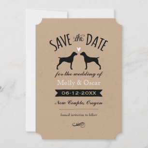 Kurzzeiger auf Deutsch: Hochzeit retten das Datum Save The Date