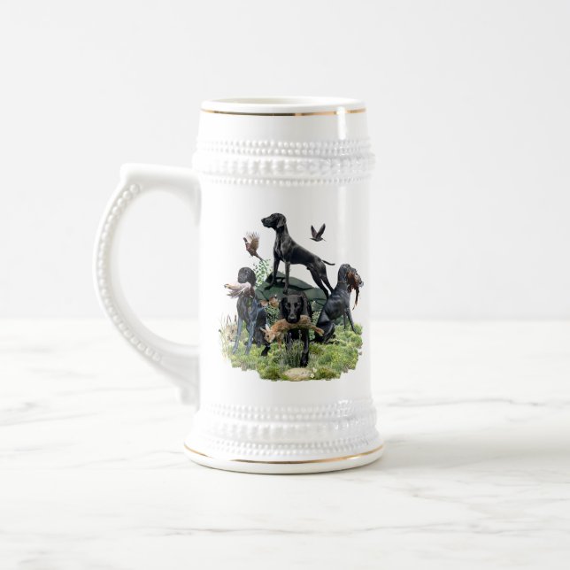 Kurzzeiger Bierglas (Links)