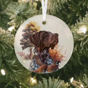 Kurzzeiger Ornament Aus Glas