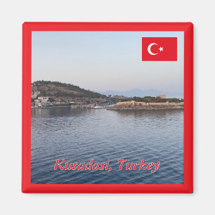 Kusadasi-Küste in der Türkei Magnet