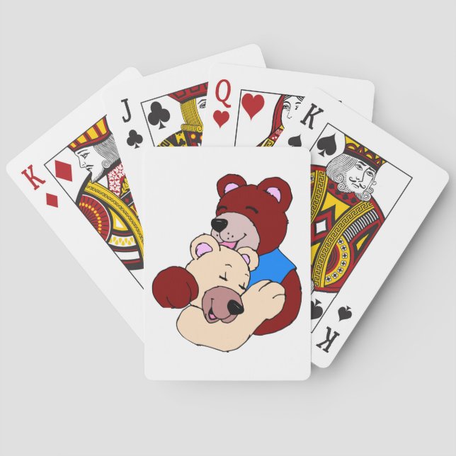Kuschel Bären Spielkarten (Rückseite)