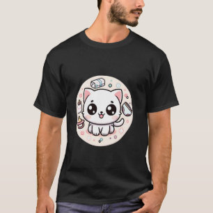 Kuschel den Moment Süßes Baby Windel Kätzchen Kusc T-Shirt