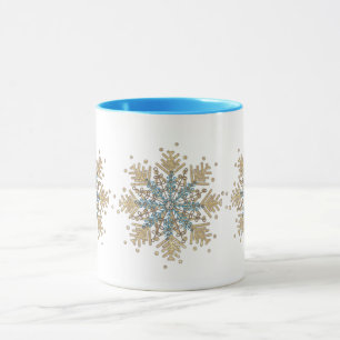 Kuschel-Saison-Schneekristall-Tasse Tasse