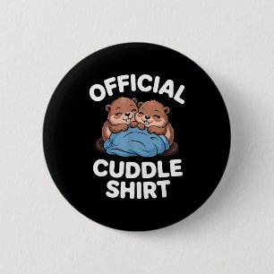 Kuschel-Shirt Süße Biber Kuscheln Button