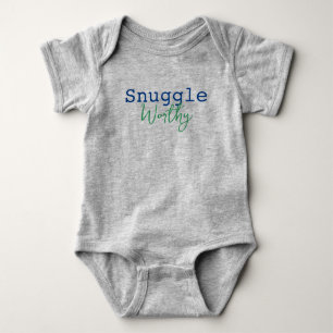 Kuschel wertvolles Baby-T-Shirt HAMbyWG Baby Strampler