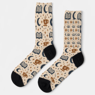 Kuscheliges Jacquard-Strickmuster personalisiert Socken