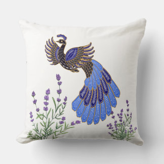 Kuschelkissen mit Vogelmotiv Kissen