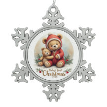 Kuscheln & Freude – Baby's erster Weihnachtsschmuc