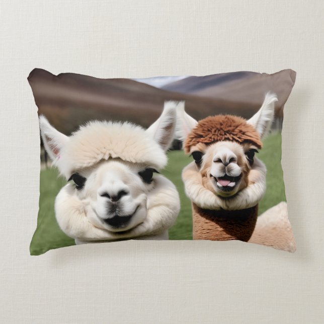 Kuscheln & Freundschaft Dekokissen (Vorderseite)