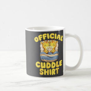 Kuscheln Sie süße Giraffen-Paare zum Valentinstag Kaffeetasse