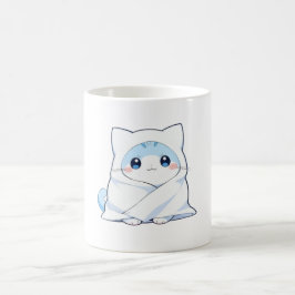 Kuschliges Decken-Kätzchen Kawaii Süßes Katzen-Des Kaffeetasse