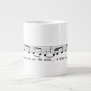 Kuss auf den Kopf Jumbo-Tasse