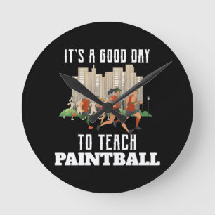 Kuss aus einer Rose Runde Wanduhr