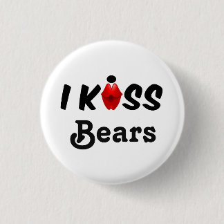 Kuss-Bären des Knopf-I Button