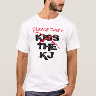 Küss bitte nicht den KJ Karaoke-T - Shirt