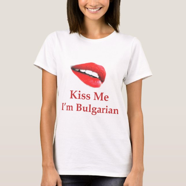 Kuss-Bulgare T-Shirt (Vorderseite)