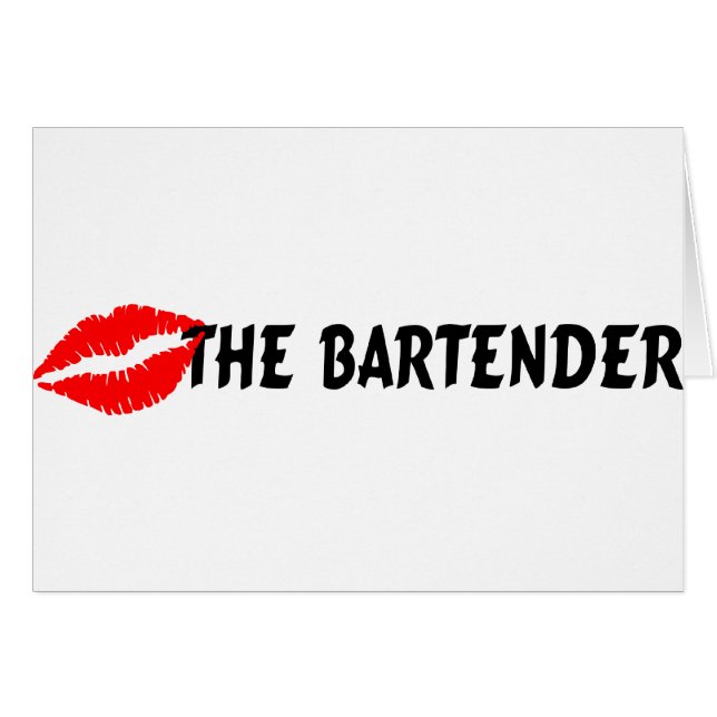 Küss den Barkeeper (Vorderseite (Horizontal))