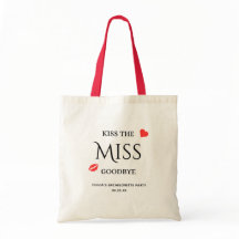 Küss den Miss-Goodbye-Junggeselinnen-Abschied