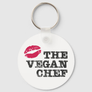 Küss den Veganen Koch Schlüsselanhänger