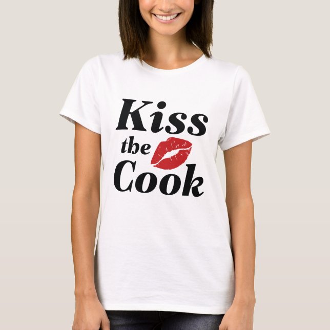 Kuss der Koch T-Shirt (Vorderseite)