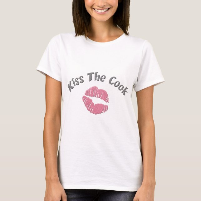 Kuss der Koch T-Shirt (Vorderseite)