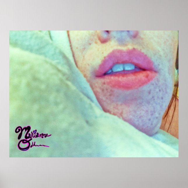 Kuss der Komfort Fotografie Print Poster (Vorne)