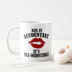 Kuss der Wirtschaftsprüfer lustige CPA Kaffeetasse