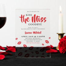 Küss die Miss Goodbye - Junggesellinnen-Abschiedsp