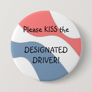 KUSS - ein Fahrerknopf Button